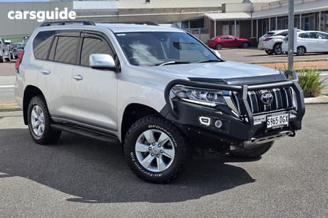 Silver 2022 Toyota Landcruiser Prado Wagon Gxl