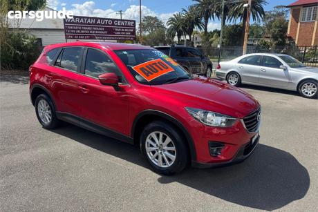 Red 2015 Mazda CX-5 Wagon Maxx Sport (4X4)
