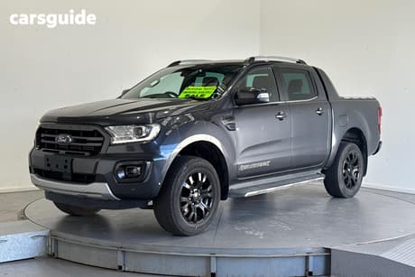 Grey 2020 Ford Ranger Double Cab Pick Up Wildtrak 2.0 (4X4)