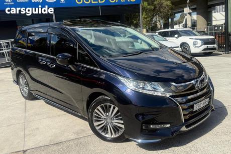 Blue 2019 Honda Odyssey Wagon Vti-L