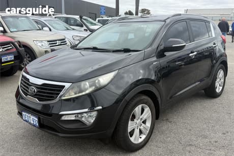 Black 2014 Kia Sportage Wagon Platinum (Awd)