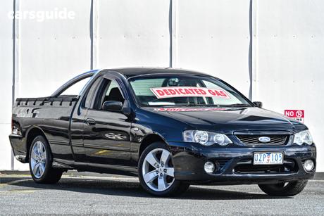Black 2007 Ford Falcon Ute Ute Tray XR6 R