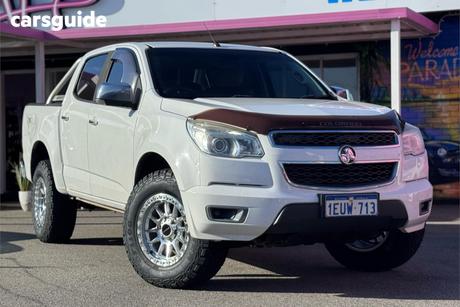 White 2015 Holden Colorado Crew Cab Pickup Ltz (4X4)