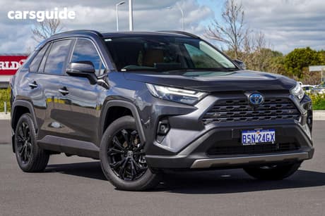 Grey 2024 Toyota RAV4 Wagon Cruiser (2Wd) Hybrid