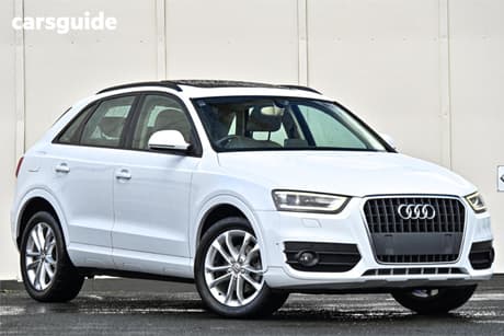 White 2014 Audi Q3 Wagon 2.0 Tfsi Quattro (125Kw)