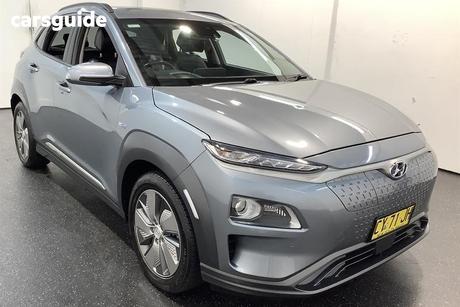 Grey 2019 Hyundai Kona Wagon Highlander Ttr Electric