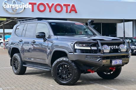 Grey 2023 Toyota Landcruiser Wagon Lc300 Gr-S (4X4)