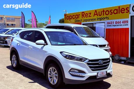 White 2017 Hyundai Tucson Wagon Active (Fwd)