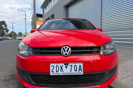 Black 2011 Volkswagen Polo Hatchback 77 Tsi Comfortline