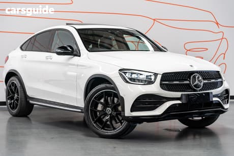 White 2023 Mercedes-Benz GLC300 Coupe 4Matic