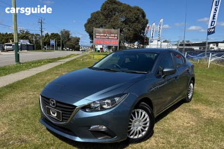 Blue 2014 Mazda 3 Sedan Neo