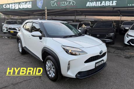 White 2022 Toyota Yaris Cross Wagon Gx Hybrid