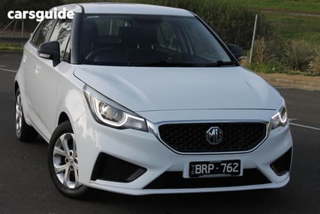 White 2021 MG MG3 Hatchback Core