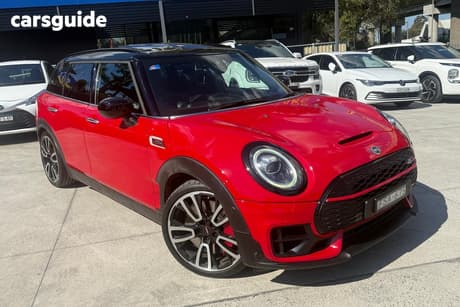 Red 2020 Mini Clubman Wagon John Cooper Works All4