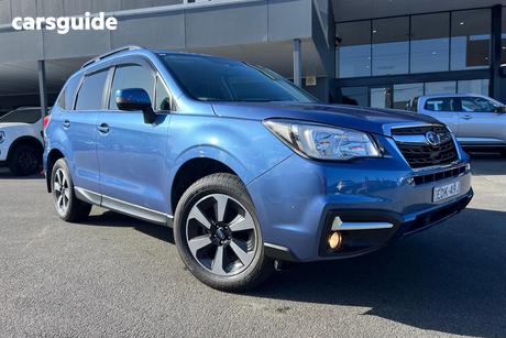 Blue 2018 Subaru Forester Wagon 2.5I-L
