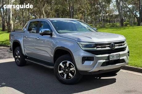 Silver 2024 Volkswagen Amarok Dual Cab Utility Style Tdi600 4Motion