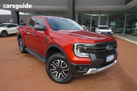 Orange 2023 Ford Ranger Double Cab Pick Up Sport 2.0 (4X4)