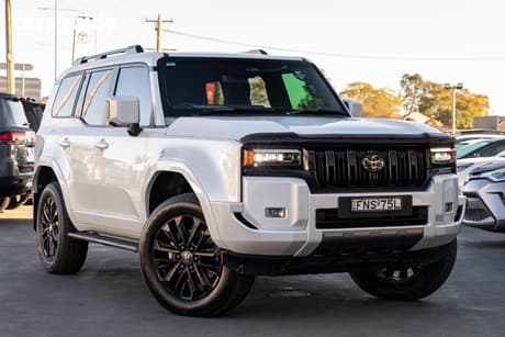 White 2024 Toyota Landcruiser Prado Wagon Kakadu