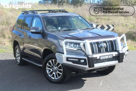 Grey 2021 Toyota Landcruiser Prado Wagon Kakadu