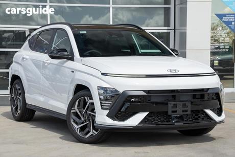 White 2026 Hyundai Kona Wagon Premium N Line