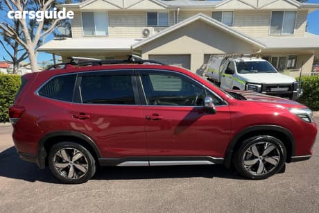 Burgundy 2021 Subaru Forester Wagon 2.5I-S (Awd)