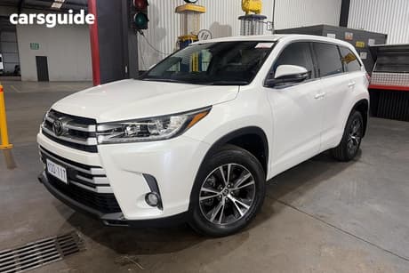 White 2019 Toyota Kluger Wagon Gx (4X2)