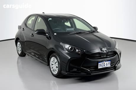 Black 2023 Toyota Yaris Hatchback Ascent Sport