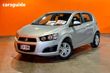 Silver 2011 Holden Barina Hatchback