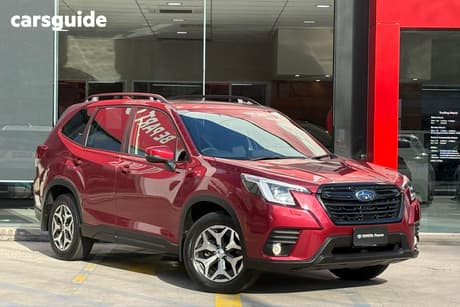 Red 2022 Subaru Forester Wagon 2.5I-L (Awd)