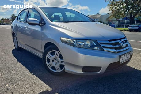Silver 2012 Honda City Sedan Vti