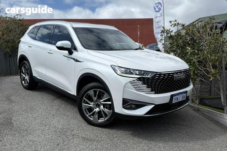 White 2023 GWM Haval H6 Wagon Ultra Hybrid