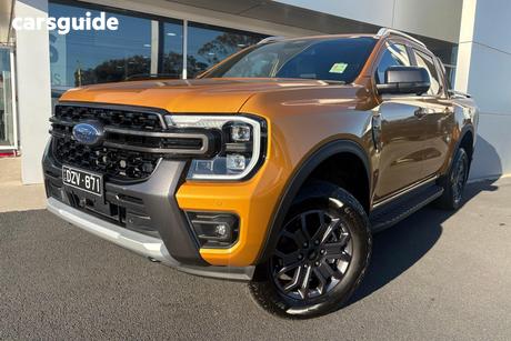 Yellow 2025 Ford Ranger Double Cab Pick Up Wildtrak 3.0 (4X4)