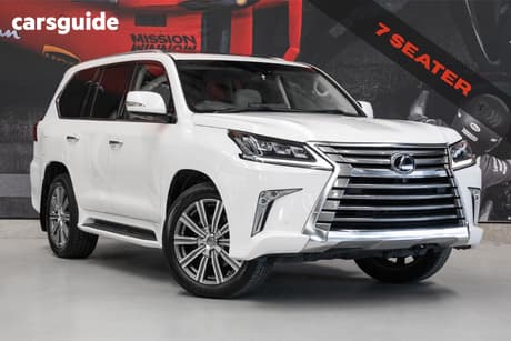 White 2017 Lexus LX570 Wagon