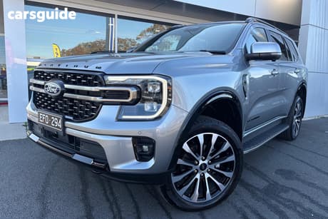 Silver 2026 Ford Everest Wagon Platinum (4Wd)