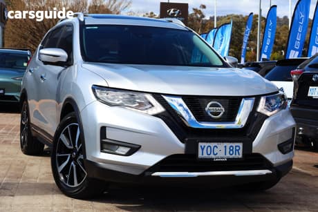 Silver 2020 Nissan X-Trail Wagon Ti (4Wd)
