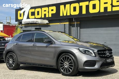 Grey 2017 Mercedes-Benz GLA180 Wagon 180