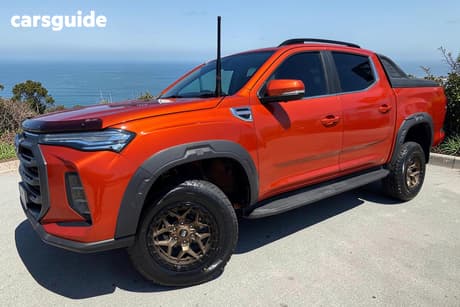 Orange 2023 LDV T60 Double Cab Utility Max Luxe (4X4)