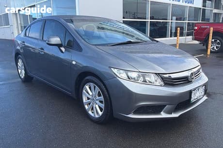 Grey 2012 Honda Civic Sedan Vti-L