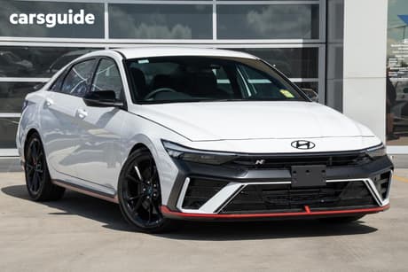 White 2026 Hyundai I30 Sedan N Premium