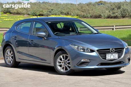 Blue 2014 Mazda 3 Hatchback Touring