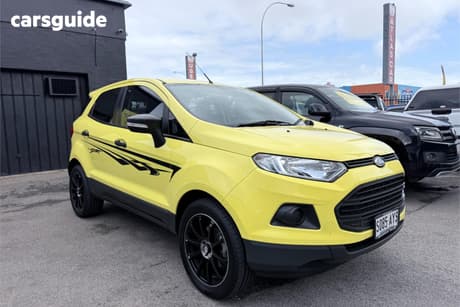 Yellow 2013 Ford ECO SPORT SUV AMBIENTE