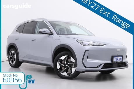 Silver 2026 Geely EX5 Wagon Complete Extended Range