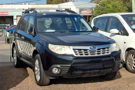 Black 2011 Subaru Forester Wagon X