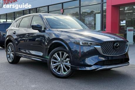 Blue 2024 Mazda CX-5 Wagon G25 Akera (Awd)