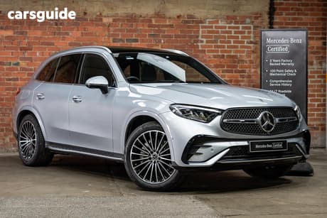 Silver 2025 Mercedes-Benz GLC300 Wagon 4Matic