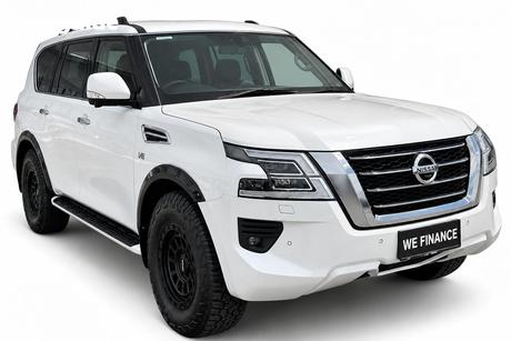 White 2020 Nissan Patrol Wagon Ti (4X4)