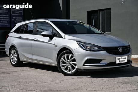 Silver 2018 Holden Astra Sportswagon Ls Plus