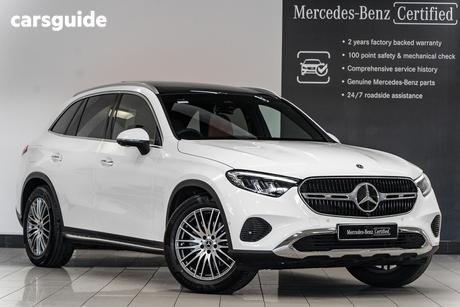 White 2026 Mercedes-Benz GLC Wagon 350 E 4Matic