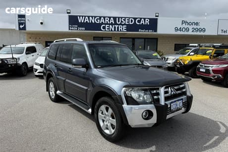 Grey 2007 Mitsubishi Pajero Wagon Vr-X Lwb (4X4)