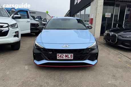 Blue 2023 Hyundai I30 Sedan N Line Premium